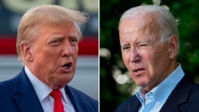 Photo of New poll shows Biden’s 2024 lead vanishing with Trump on trial