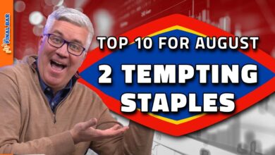 Photo of Top Ten Charts for August: Two Tempting Consumer Staples Names