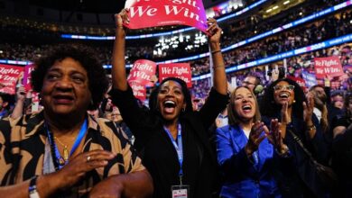 Photo of The story behind Kamala Harris’s ‘When we fight, we win’ slogan