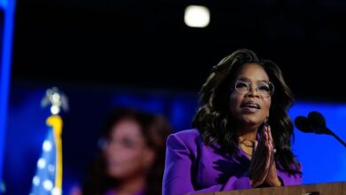 Photo of Oprah says in surprise DNC speech to choose ‘joy’ and vote Harris