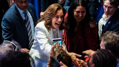 Photo of Trump focuses on Midwest, Harris on Georgia in dueling events in swing states