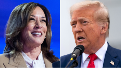 Photo of Trump blasts Harris as part of Truth Social flurry on what she ‘didn’t mention’ in DNC speech