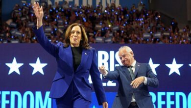 Photo of Kamala Harris to accept presidential nomination on final night of DNC