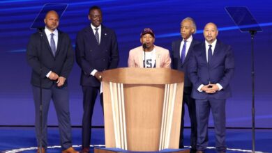 Photo of Exonerated members of Central Park Five warn about Trump at Democratic convention