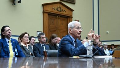 Photo of Fauci hospitalized with West Nile virus, now recovering at home