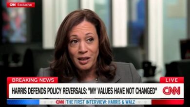 Photo of Critics say CNN’s Bash used ‘kid gloves’ with Harris and Walz, while Vance ‘grilled’