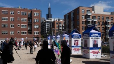 Photo of In ‘Hostage Square,’ focusing attention on those abducted by Hamas