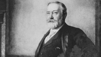 Photo of Benjamin Harrison won the White House by receiving the electoral majority, but losing the popular vote