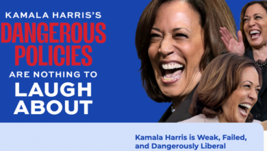 Photo of Trump campaign trolls Harris, releases policy website for her after weeks of silence