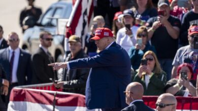 Photo of Trump pledges to jail opponents, baselessly suggests election will be stolen from him