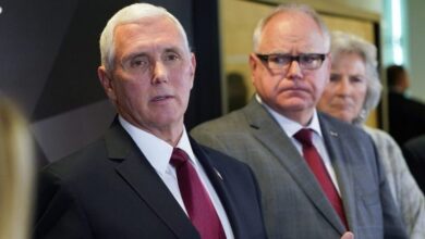 Photo of Mike Pence, other former top Trump officials featured in Harris campaign ad slamming Trump as ‘dangerous’