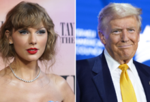 Photo of Trump has higher favorability numbers than Taylor Swift, poll finds