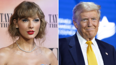 Photo of Trump has higher favorability numbers than Taylor Swift, poll finds