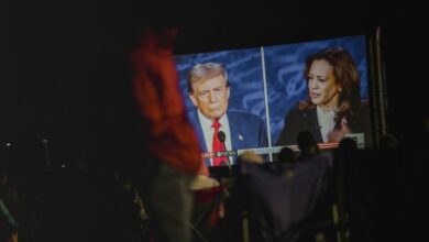 Photo of Harris and Trump essentially tied in Pennsylvania, Post poll finds