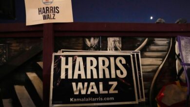 Photo of Ohio sheriff says to ‘write down’ addresses of homes with Harris signs