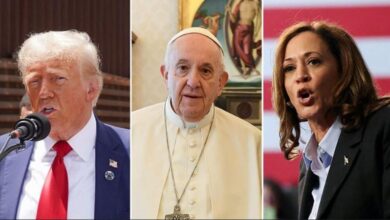 Photo of Pope Francis urges Catholic voters to ‘choose the lesser evil’ between Trump and Harris