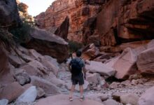 Photo of An Arizona Democrat descends into the Grand Canyon in search of votes