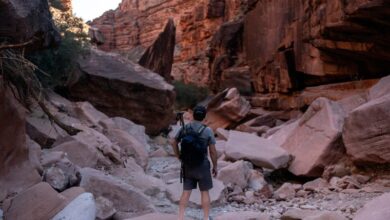 Photo of An Arizona Democrat descends into the Grand Canyon in search of votes