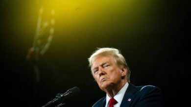 Photo of Trump repeats ‘enemy from within’ comment, targeting Pelosi and Schiff