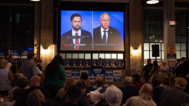 Photo of The Vance-Walz VP debate was overshadowed by war and disaster