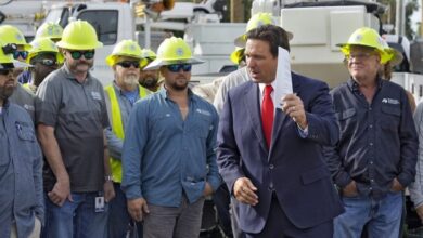 Photo of Biden undermines Harris claim that Ron DeSantis is politicizing hurricane response: ‘Doing a great job’