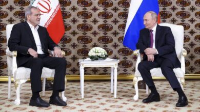 Photo of Vladimir Putin meets with Iranian President Pezeshkian to celebrate ‘very close’ relationship