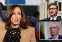 Photo of Harris silent after GOP leaders say ‘fascist’ rhetoric ‘risks inviting’ another Trump assassination attempt