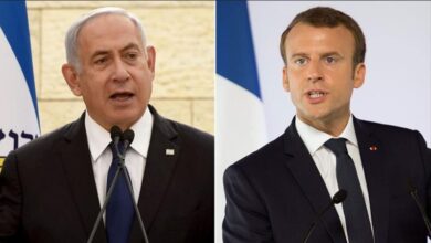 Photo of Netanyahu tells Macron that Israel was not created by the UN, but by ‘blood of our heroic fighters’