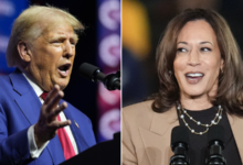 Photo of Trump, Harris dead even in national poll, with just one in four saying country headed in right direction