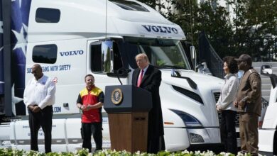 Photo of Bulk of truckers back Trump and are wary of a Harris presidency, says big-rig big shot