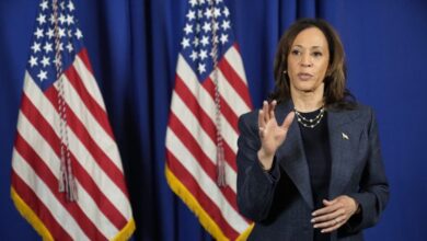 Photo of Harris asked how she’s ‘feeling’ 48 hours from election, tells reporters Trump ‘lost’ in 2020