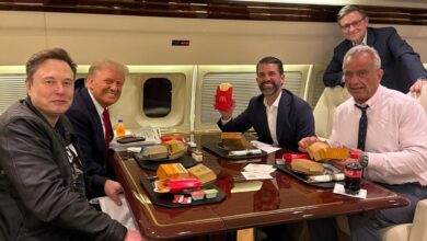 Photo of Trump inner circle shares McDonald’s meal as Donald Jr. jokes ‘Make America Healthy Again starts tomorrow’