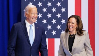 Photo of Biden says selecting Harris as running mate was ‘best decision I made’ after VP’s concession speech