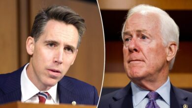 Photo of Sen. Josh Hawley ‘delighted’ to back Sen. John Cornyn for Senate Majority Leader