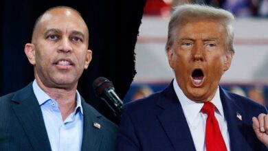 Photo of Hakeem Jeffries says he’s ‘prepared to find common ground’ with Trump next year