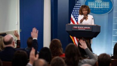 Photo of White House pressed on Biden refusing to speak publicly ahead of shutdown