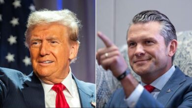 Photo of Pete Hegseth says he had ‘substantive conversation’ with Joni Ernst as Trump signals support