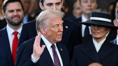 Photo of Donald Trump sworn in as 47th president of the United States