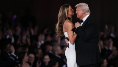 Photo of Trump makes appearances at several Inaugural Balls around DC after jam-packed first day as POTUS