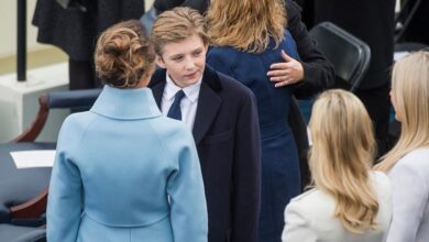 Photo of Barron Trump is all grown up: A look at the first son’s transformation from 2017 to 2025