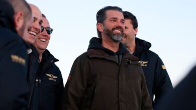 Photo of Donald Trump Jr arrives in Greenland as his father says Denmark ‘give it up’