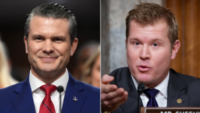 Photo of Freshman GOP senator sets social media ablaze with ‘best’ response to Hegseth’s answer on gender question