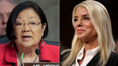 Photo of Bondi claps back at Hirono amid questions about political prosecutions: ‘Refused to meet with me’