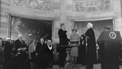 Photo of Trump to be inaugurated inside: Last ceremony held indoors was Reagan’s in 1985