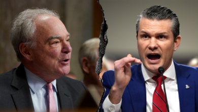 Photo of Dem senator ripped for invoking Hegseth’s young daughter in ‘despicable’ confirmation hearing exchange