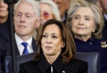 Photo of Former VP Harris reportedly asking Hillary Clinton for advice on what to do after losing to Trump