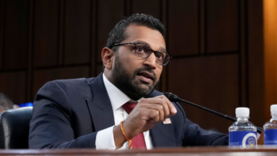 Photo of 4 of the biggest clashes between Patel, Senate Dems at his confirmation hearing