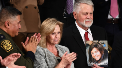 Photo of ‘Just like Trump’: ISIS murder victim Kayla Mueller’s parents endorse Patel for FBI following military op role