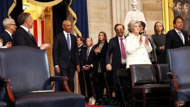 Photo of Michelle Obama skips Trump inauguration as Barack arrives solo