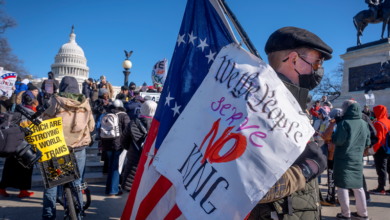 Photo of ‘Not My Presidents Day’ protests erupt across the country